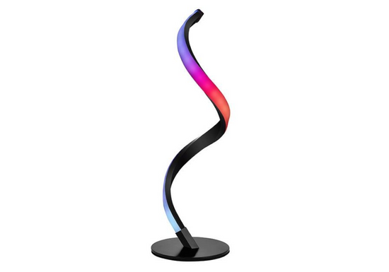 Tracer Ambience Decorative Desk Lamp - Smart Spiral Black