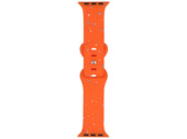 Nuovo cinturino per smartwatch GlacierX Silicone Pin&Loop Band Coral Sprinkle per Apple Watch 38/40/41mm Corallo Arancione