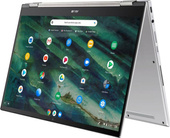 Dotykový displej Asus Chromebook Flip C436F Silver i5-10210U 16GB 256GB 1920x1080 Nový Chrome OS