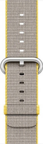 Original Apple Watch Nylon Yellow / L.Gray 42mm Strap 