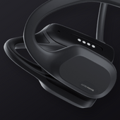 Nuove Cuffie Bluetooth Impermeabili con Conduzione Ossea Occamo SwimBeat per Piscina IP68 Nere