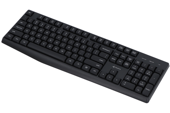 Nuovo Set Ufficio Wireless Triadyn ELTANIN Tastiera PORTIA e Mouse BELINDA 1600 DPI Nero