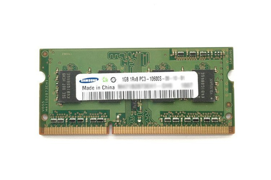 RAM SAMSUNG 1GB DDR3 1333MHz SODIMM Mémoire pour ordinateur portable