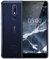 Nokia 5.1 TA-1075 3GB 32GB Tempered Blue Display Model Android