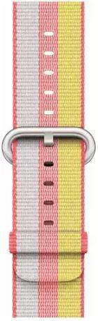 Originál Apple Sport Loop Strap Cream + Woven Nylon Red 38/40/41 mm
