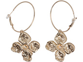 Gold Clover Earrings