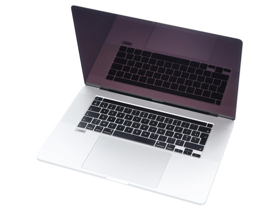 Apple MacBook Pro 16" A2141 Argent 2019 i7-9750H 16GB 512GB SSD 3072x1920 Radeon Pro 5500M Classe A- MacOS Big Sur QWERTY