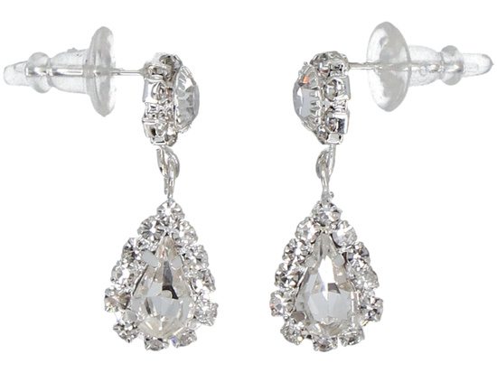 Set di gioielli Vittoriano Set argento Collana + orecchini