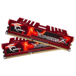 Paměť RAM G.Skill RipjawsX DDR3 8GB (2x4GB) 1600MHz CL9 F3-12800CL9D-8GBXL