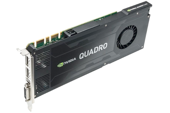 Carte Graphique Endommagée nVidia Quadro K4200 4 Go GDDR5 Profil Élevé