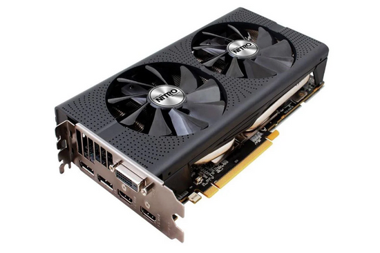 Beschädigte Grafikkarte Sapphire RX 470 8GB GDDR5 High Profile