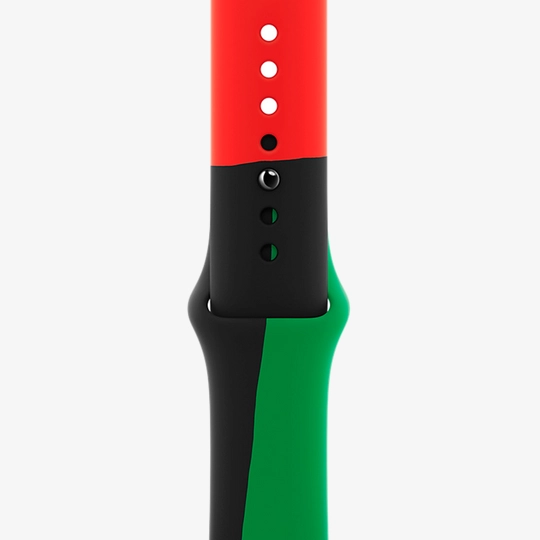 Original Apple Unity Sport Band 44mm Noir Emballage scellé