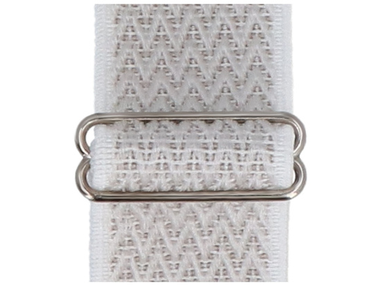 New GlacierX Braided SlideLock Frost Gray strap for Apple Watch 38/40/41mm White-Gray