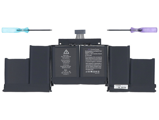 New Encore Energy battery for Apple Macbook Pro 15" Retina A1398 Mid 2015 99.5Wh 11.36V 8755mAh A1618