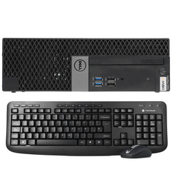 Dell Optiplex 5050 SFF i5-7500 3.4GHz 16GB 240GB SSD DVD Windows 10 Home + Clavier et Souris Dynabook