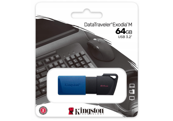 Kingston Pendrive DataTraveler Exodia M 64GB USB 3.2