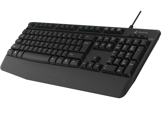 New Triadyn RHEA Office Set ELARA QWERTY Keyboard and DIONE 1200 DPI Mouse for Office Work School