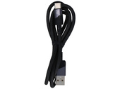 Nuevo cable Encore Energy USB-A USB-C 2A cable QC PD para carga y transferencia de datos de 100 cm trenzado negro EE101-C