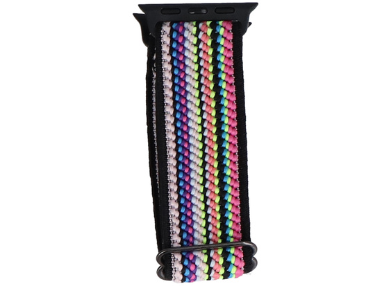 Nouveau bracelet pour smartwatch GlacierX Nylon Nomad Threads Desert Bloom pour Apple Watch 38/40/41mm Multicolore