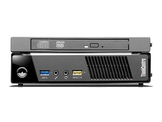 Lenovo ThinkCentre M73 Tiny USFF i3-4130T 16 Go 256 Go SSD Windows 10 Home avec lecteur DVD