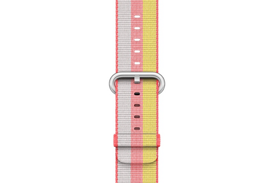 Original Apple Watch Woven Nylon Red 38mm Strap dans un emballage scellé