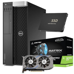 Dell Precision 5810 E5-1650v3 6x3.5GHz 16GB 960GB SSD GTX 1650 4GB GDDR6 Windows 10 Professionale