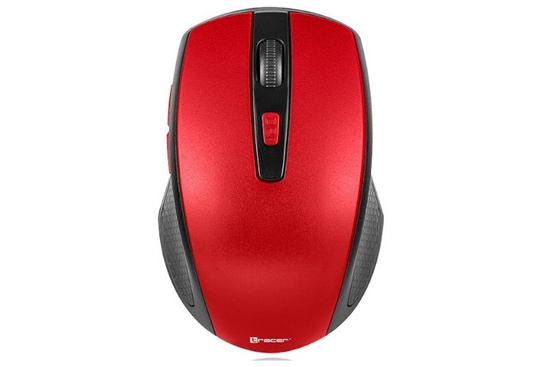 NUEVO Ratón TRACER Deal Red RF NANO 1600DPI USB Inalámbrico Rojo