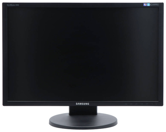 Samsung SyncMaster 2443BW 24" Monitor 1920x1200 DVI D-SUB Black Class A-