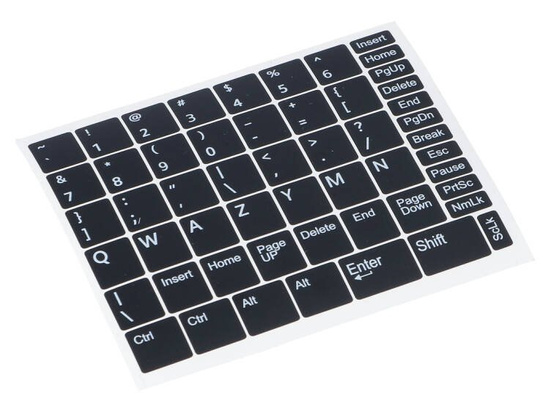 Tastatur Dell Latitude E5250 V8T9X QWERTY + Aufkleber BELEUCHTET