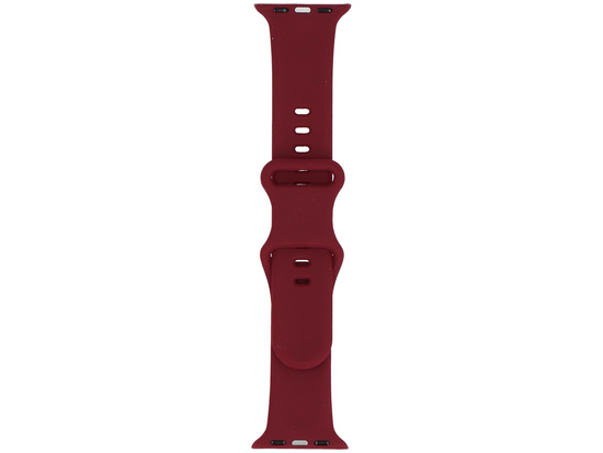 New strap for the GlacierX Silicone Leopard Burgundy smartwatch for Apple Watch 38/40/41mm Burgundy.