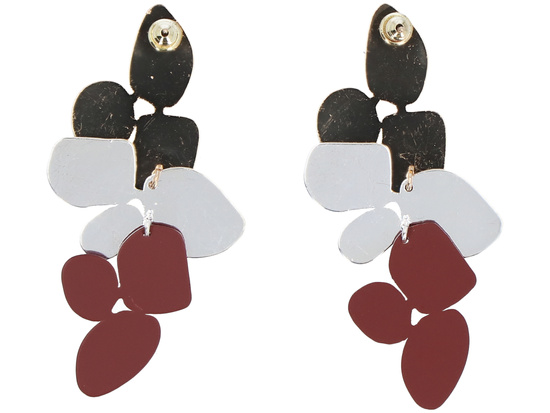 Pendientes Energía Rojos