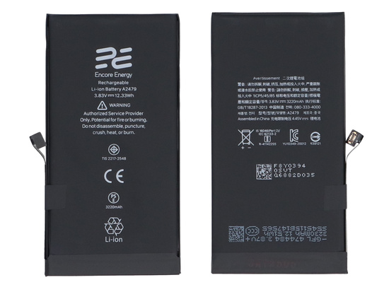 Nová baterie Encore Energy pro Apple iPhone 12 a 12 Pro 616-00644 12.33Wh 3.83V 3220mAh A2479