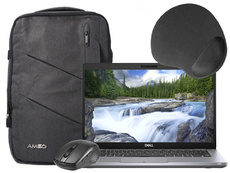 Dell Latitude 5410 tactile i5-10310U 16 Go 512 Go SSD M.2 1920x1080 Classe A Windows 11 Home + Sac à dos Amso Tung + Souris sans fil + Tapis de souris