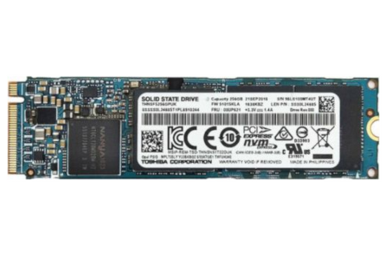 Kioxia 512GB NVME M.2 drive KBG40ZNV512G 2230