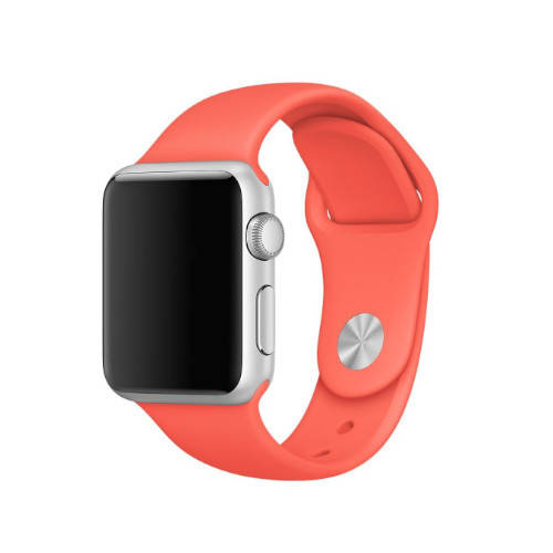 Originál Apple Watch Solo Band 38mm S/M, M/L Meruňková v uzavřeném obalu