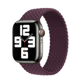 Оригінал Apple Ремінець плетений Solo Loop Темна вишня 41 мм Розмір 1