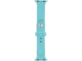 Nouveau bracelet en silicone GlacierX Synthwave Seafom pour Apple Watch 38/40/41mm Turquoise
