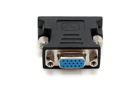 New DVI to VGA D-SUB Adapter Black