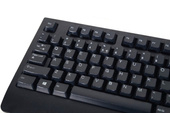 НОВА Клавіатура Lenovo SK-8827 Провідна USB Чорна Стікери