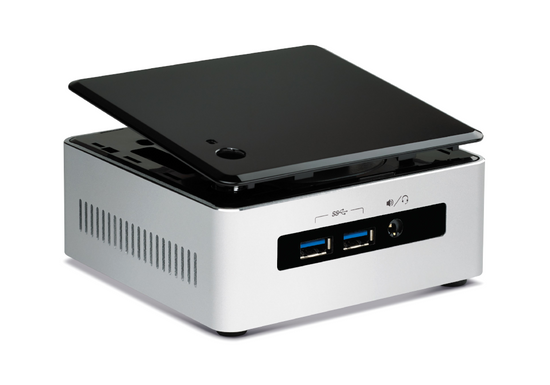 Intel NUC NUC5i5MYHE Micro PC i5-5300U 2x2,3GHz 8GB 240GB SSD Windows 10 Home