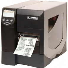 Zebra ZM400 Label Printer 200dpi Thermal Mileage 25.7 km