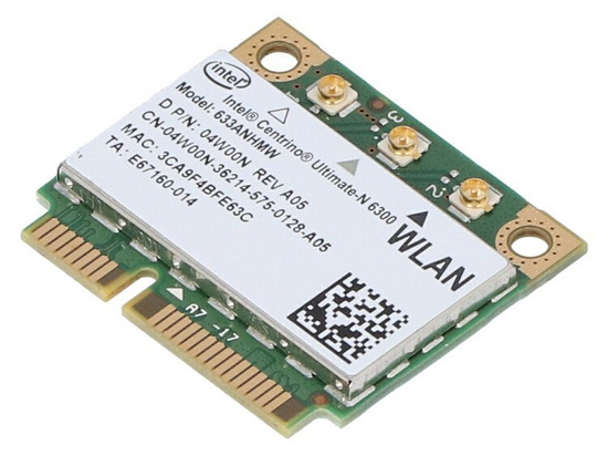 Modul Intel Centrino Ultimate-N 6300 Dell 04W00N MiniPCI-E