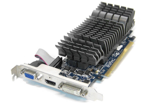 Carte Graphique ASUS GeForce EN GT520 1 Go DDR3 Profil Élevé