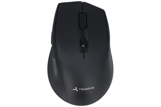 Nuevo Ratón Inalámbrico de Oficina Triadyn NESO 2.4GHz 1600DPI Negro