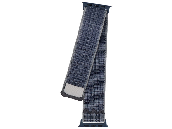 Neues GlacierX Grip Strap Nylon Stormy Blue für Apple Watch 38/40/41mm Blau