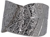 Botanical Silver Cuff Bracelet