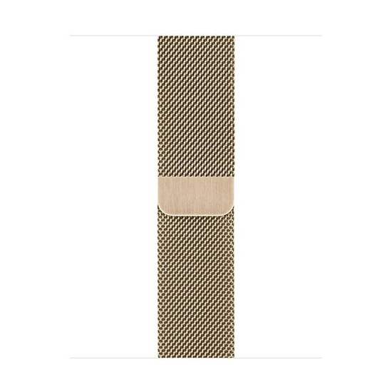 Originál Řemínek Apple Watch Milanese Loop Strap Silver 40mm z nerezové oceli Gold