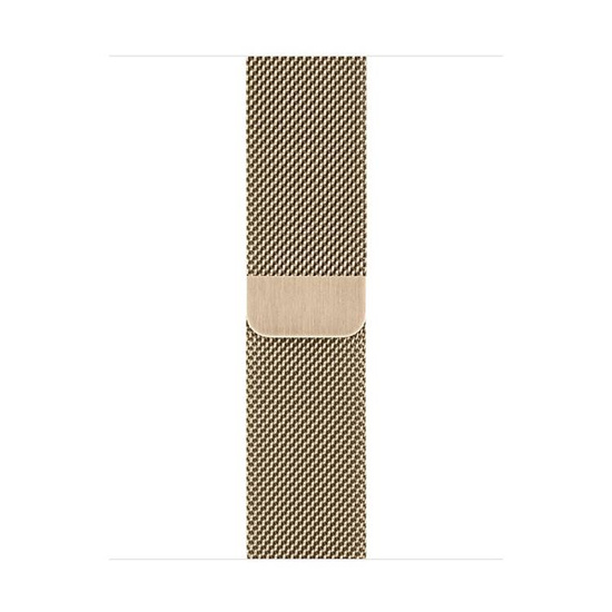 Original Apple Watch Milanese Loop Armband Silber 40mm Edelstahl Gold