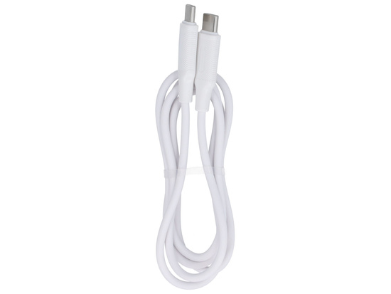 Nuovo cavo Encore Energy 2x USB-C cavo PD per la ricarica e il trasferimento dati 100cm bianco 60W MD-60CC1W