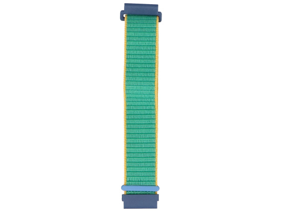 Ensemble de bracelets pour smartwatch GlacierX Grip Strap Crayon Green + Boucle magnétique en silicone Forest Green + Grip Strap Nylon Ocean Blue 22mm